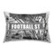 Football Street Sign Outdoor Printed Pillow Design by Daphne Polselli, 14 x 7 x 20